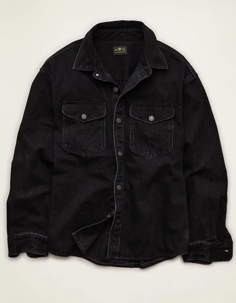 AE x Lamine Yamal Denim Overshirt