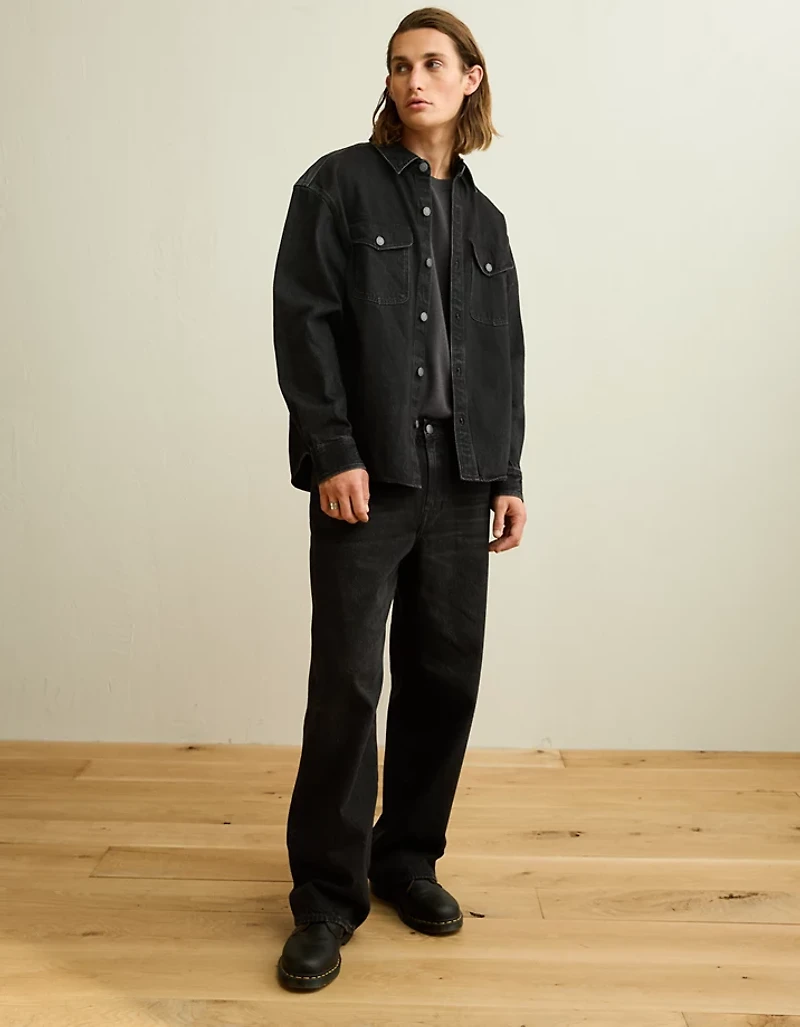 AE x Lamine Yamal Denim Overshirt