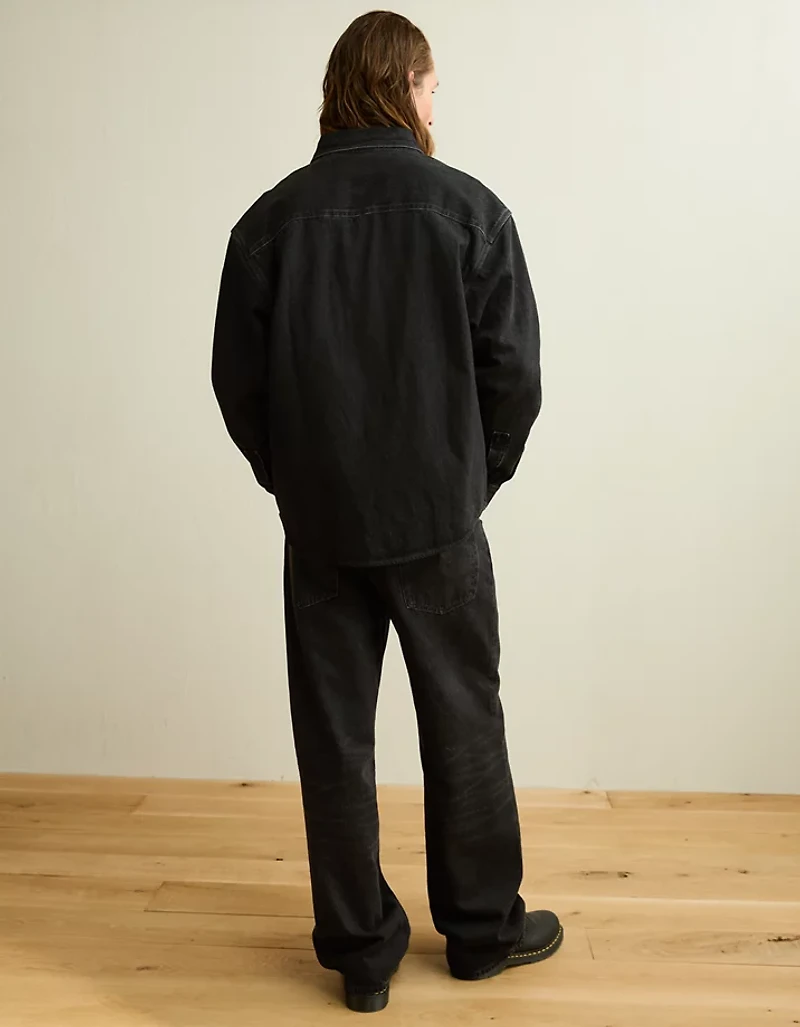 AE x Lamine Yamal Denim Overshirt