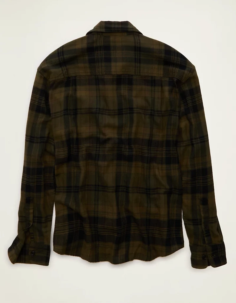 AE x Lamine Yamal Flannel Button-Up Shirt