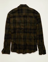 AE x Lamine Yamal Flannel Button-Up Shirt