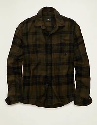 AE x Lamine Yamal Flannel Button-Up Shirt