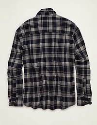 AE x Lamine Yamal Flannel Button-Up Shirt