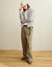 AE x Lamine Yamal Poplin Button-Up Shirt