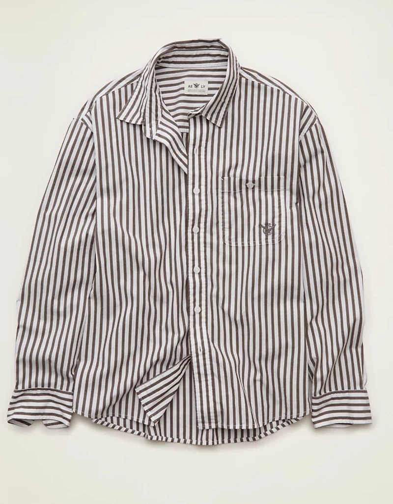 Chemise boutonnée en popeline AE x Lamine Yamal