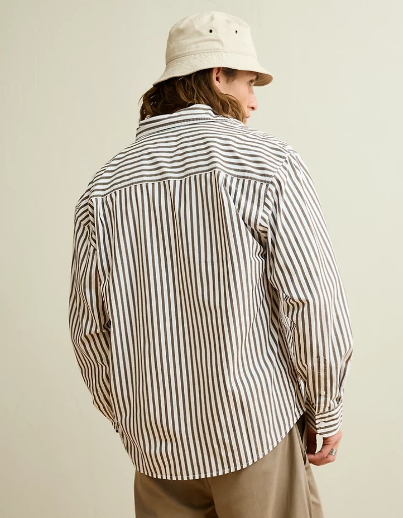 AE x Lamine Yamal Poplin Button-Up Shirt