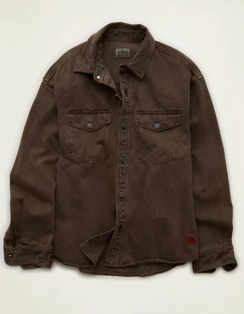 AE x Lamine Yamal Denim Overshirt