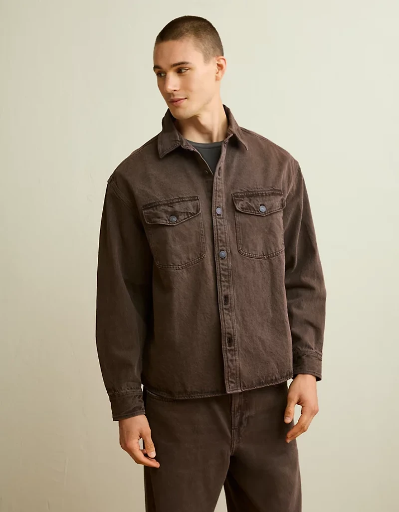 AE x Lamine Yamal Denim Overshirt