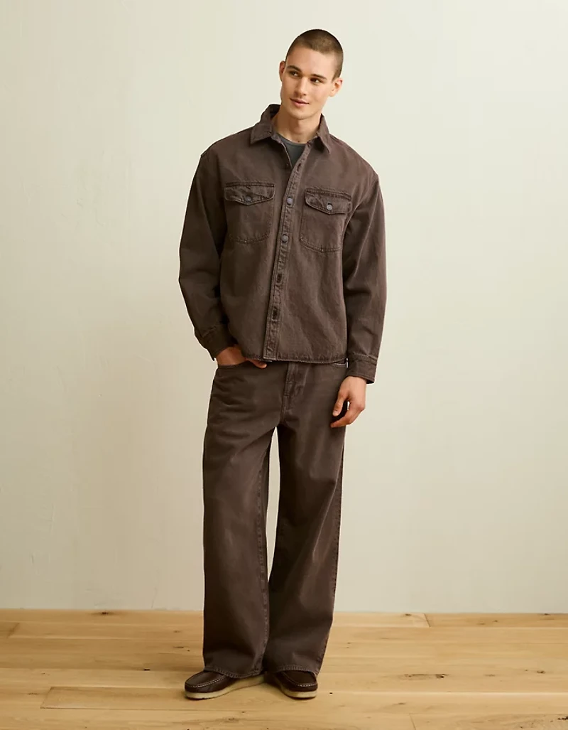 AE x Lamine Yamal Denim Overshirt