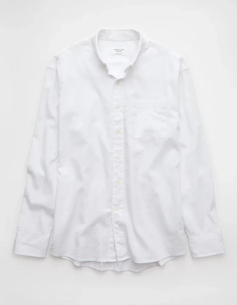 Chemise en mélange de lin décontractée tous les jours AE