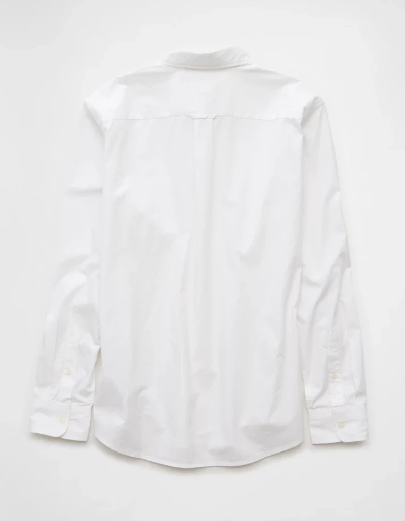 AE Everyday Poplin Button-Up Shirt