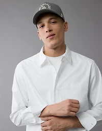 AE Everyday Poplin Button-Up Shirt