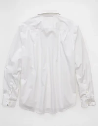 Chemise en popeline à coupe classique de tous les jours AE