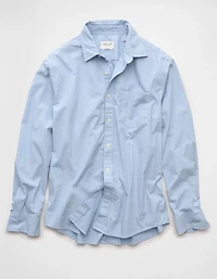 AE Everyday Fit Poplin Button-Up Shirt