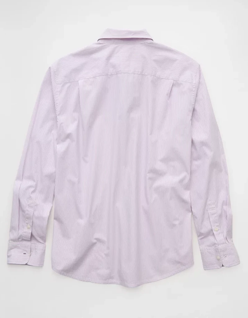 AE Everyday Fit Poplin Button-Up Shirt
