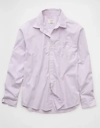 AE Everyday Fit Poplin Button-Up Shirt