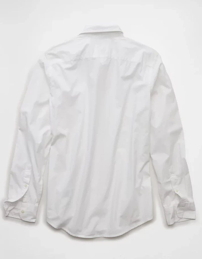 Chemise en popeline ajustée de tous les jours AE