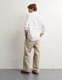 Chemise en popeline ajustée de tous les jours AE