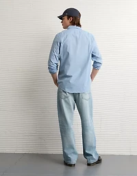 AE Everyday Slim Fit Poplin Button-Up Shirt