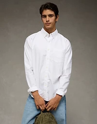 AE Everyday Slim Fit Oxford Button-Up Shirt