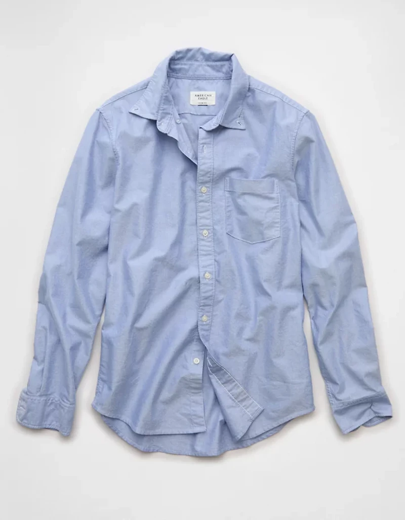 AE Everyday Slim Fit Oxford Button-Up Shirt