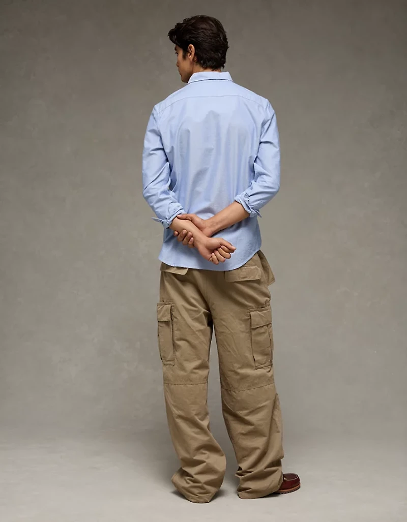AE Everyday Slim Fit Oxford Button-Up Shirt