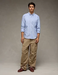 AE Everyday Slim Fit Oxford Button-Up Shirt