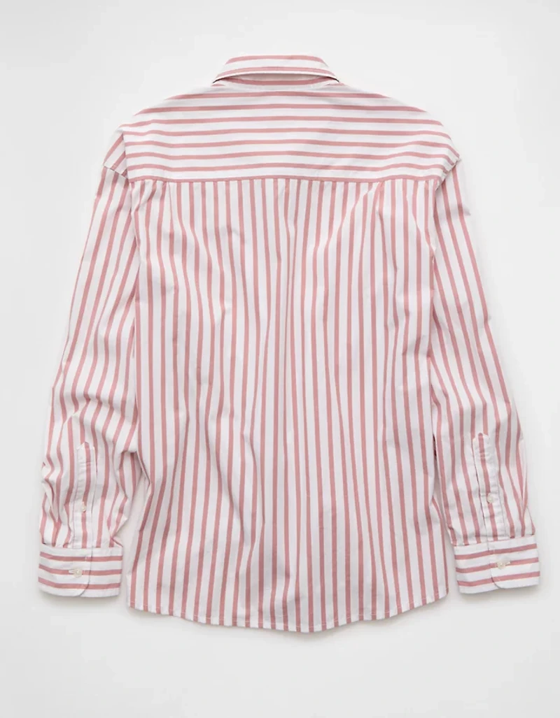 AE Everyday Relaxed Fit Poplin Button-up Shirt