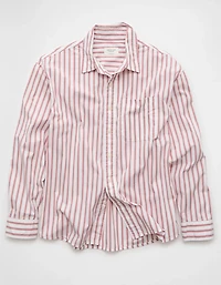 AE Everyday Relaxed Fit Poplin Button-up Shirt
