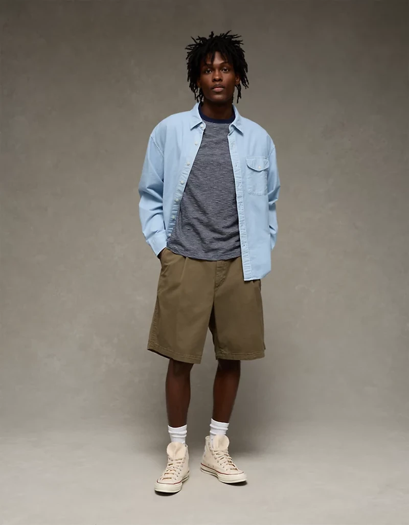 Chemise en oxford décontractée de tous les jours AE