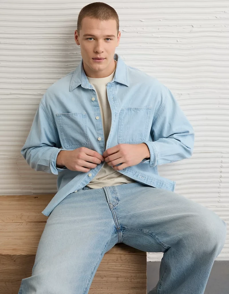 Chemise en denim de tous les jours AE