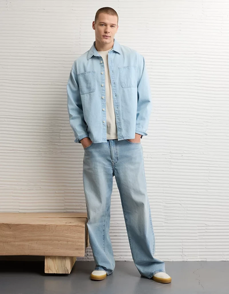 Chemise en denim de tous les jours AE