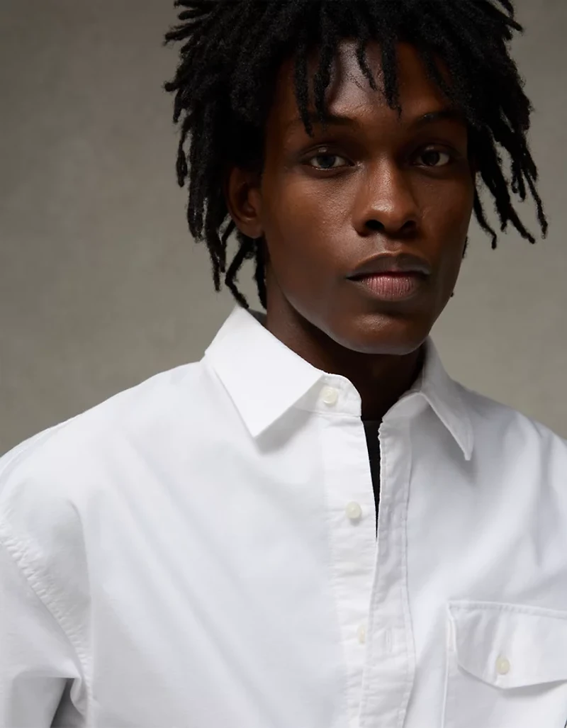 Chemise en oxford à coupe standard de tous les jours AE