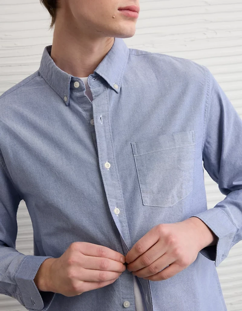 Chemise boutonnée en oxford de tous les jours AE