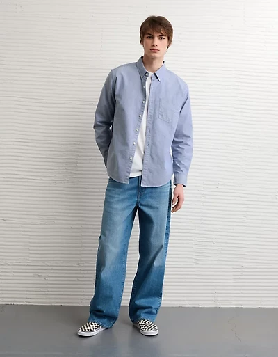 Chemise boutonnée en oxford de tous les jours AE