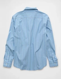 AE Everyday Standard Fit Poplin Button-Up Shirt