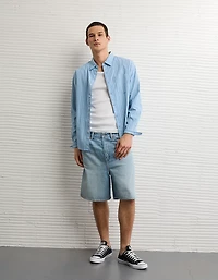 AE Everyday Standard Fit Poplin Button-Up Shirt