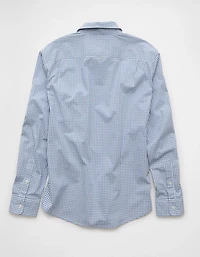 AE Everyday Standard Fit Poplin Button-Up Shirt