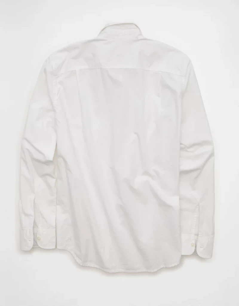 AE Everyday Poplin Button-Up Shirt