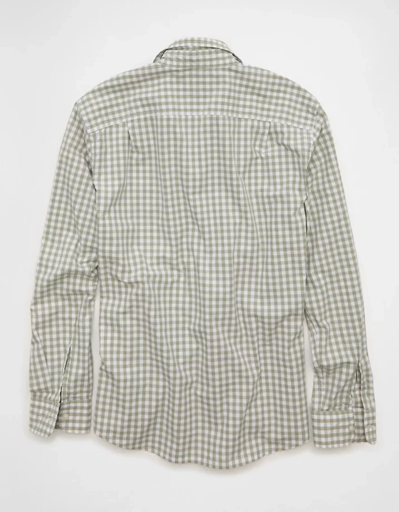 AE Standard Fit Poplin Button-Up Shirt