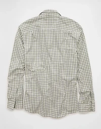 AE Standard Fit Poplin Button-Up Shirt