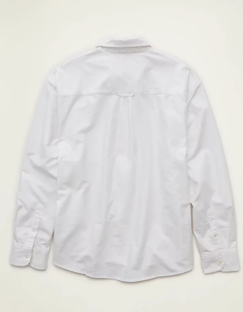 AE Relaxed Fit Oxford Button-Up Shirt