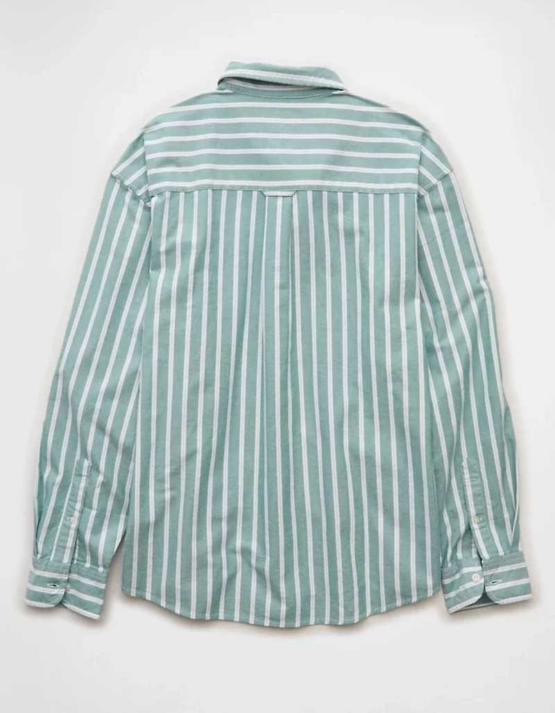 AE Relaxed Fit Oxford Button-Up Shirt