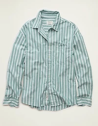 AE Relaxed Fit Oxford Button-Up Shirt
