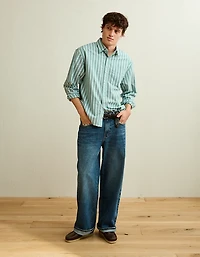 AE Relaxed Fit Oxford Button-Up Shirt
