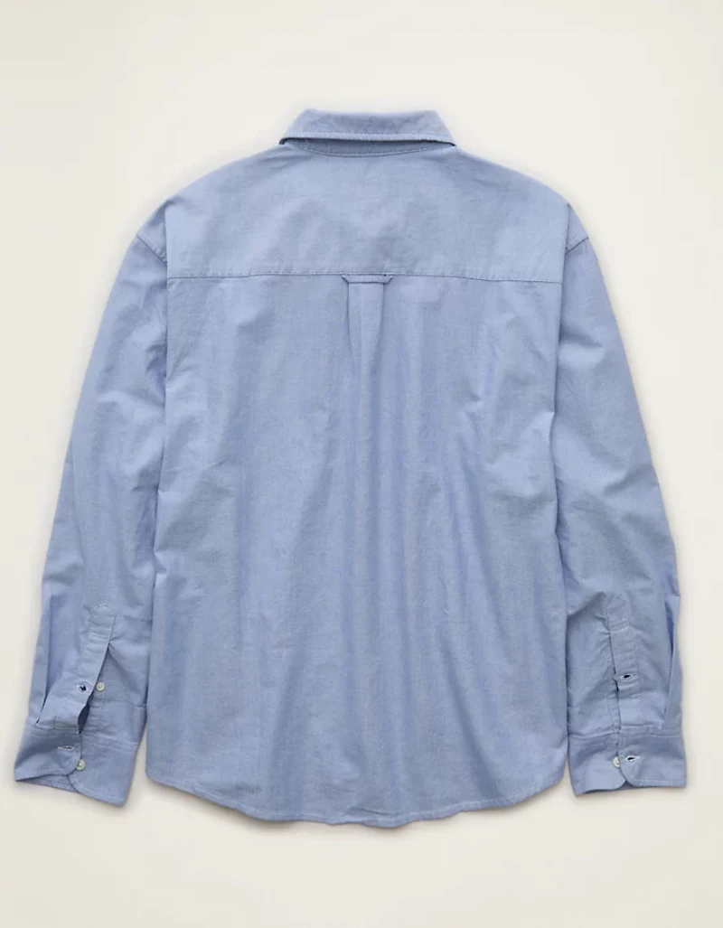 AE Relaxed Fit Oxford Button-Up Shirt