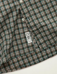 AE Relaxed Fit Poplin Button-Up Shirt
