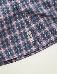 Chemise boutonnée en popeline de coupe décontractée AE