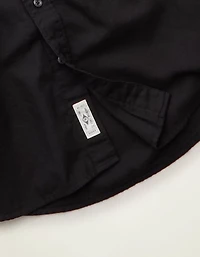 AE Standard Fit Twill Button-Up Shirt