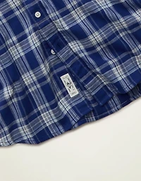 AE Standard Fit Twill Button-Up Shirt